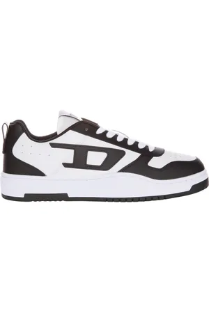 Diesel Sko, Herre, Sort, 42 EU, Læder, Low Trainers