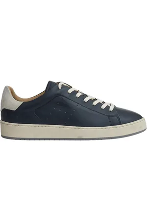 Hogan Sko, Herre, Blå, 42 EU, Læder, Leather Basic Box Sneakers