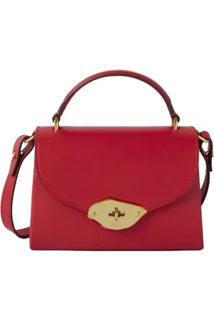 MULBERRY Taske, Dame, Rød, ONE SIZE, Uld, Lana Top Handle Taske