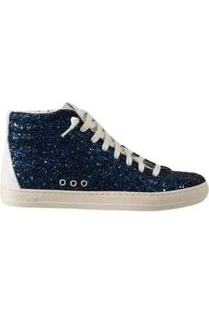 P448 Sko, Dame, Blå, 36 EU, Læder, Royal Skate Sneakers