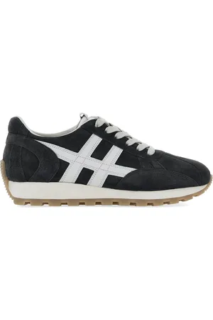 Hogan Sko, Herre, Sort, 45 EU, Suede, 86er Suede Sneakers