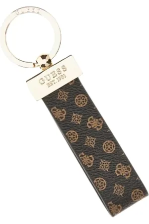 Guess Tilbehør, unisex, Sort, ONE SIZE, Uld, Keychain 4G Logo