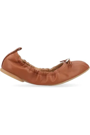 Hogan Sko, Dame, Brun, 40 EU, Læder, H684 Ballerina Accessori Ballerinasko
