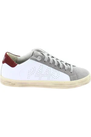 P448 Sko, Herre, Hvid, 43 EU, Bomuld, John Dune Sneaker