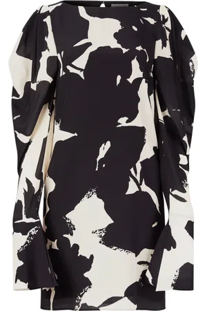 Nina Ricci Kjole, Dame, Sort, S, Pufærmet Mini Kjole