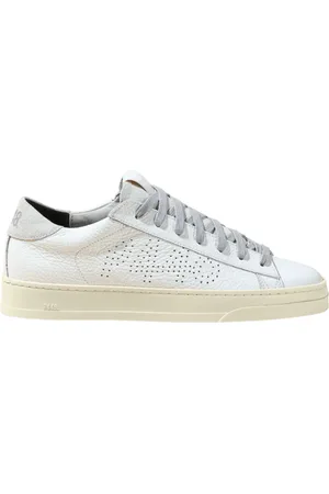 P448 Sko, Herre, Hvid, 41 EU, Læder, Jack All Sneaker
