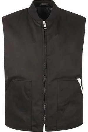 Palm Angels Jakke, Herre, Sort, S, Uld, Sartorial Tape Work Vest