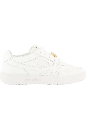 Palm Angels Sko, Dame, Hvid, 36 EU, Uld, Palm Beach University.36 Sneakers