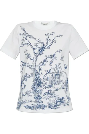 Munthe Top, Dame, Hvid, XS, Bomuld, Fedelio T-Shirt