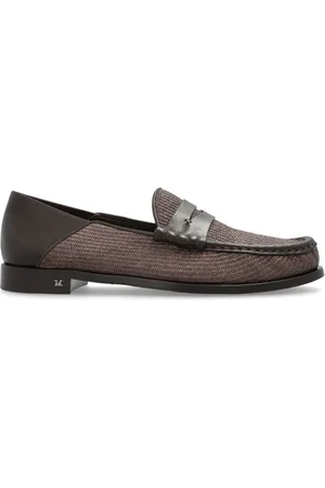 Max Mara Sko, Dame, Brun, 41 EU, Læder, Lædersko Strawloafer