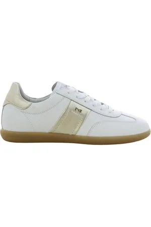 Nero Giardini Sko, Dame, Hvid, 39 EU, Læder, Platina Sneakers