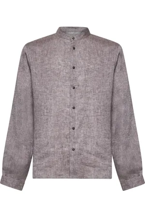 Brunello Cucinelli Skjorte, Herre, Grå, L, Elegant Skjorter Kollektion