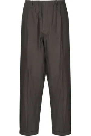 MAGLIANO Bukser, Herre, Brun, S, Bomuld, Brun Tencel Twill Snørebåndsbukser
