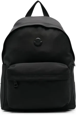 Moncler Taske, Herre, Sort, ONE SIZE, Læder, Ny Pierrick Rygsæk