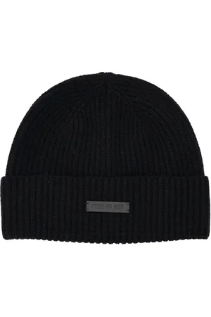 FEAR OF GOD Tilbehør, Herre, Sort, ONE SIZE, Cashmere, Sort Cashmere Beanie