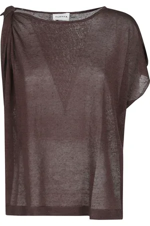 P.A.R.O.S.H. Strik, Dame, Brun, XS, Uld, Babylon Sweater