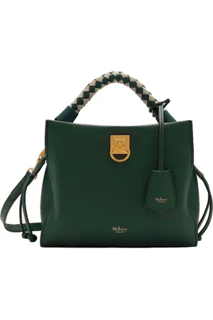 MULBERRY Taske, Dame, Grøn, ONE SIZE, Læder, Small Iris Handbag