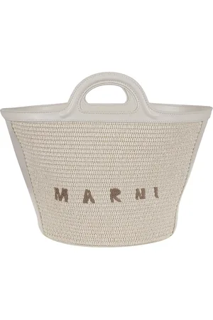 Marni Taske, Dame, , ONE SIZE, Uld, Hvid Håndtaske Stilfuldt Design