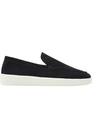 Nubikk Sko, Herre, Blå, 41 EU, Uld, Navy Suede Stilfulde Sneakers