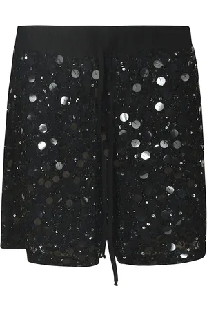 P.A.R.O.S.H. Shorts, Dame, Sort, S, Tyl, Sequin Shorts