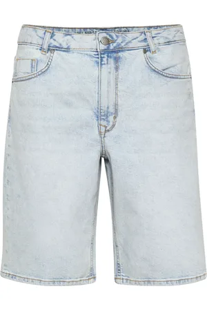 My Essential Wardrobe Shorts, Dame, Blå, W25, Denim, High Waist Denim Shorts