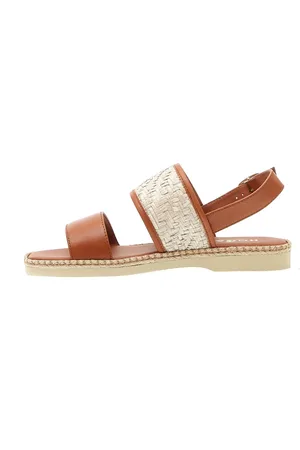 Hogan Sko, Dame, Brun, 37 1/2 EU, Læder, Flade sandaler