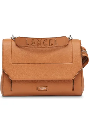 LANCEL Taske, Dame, Brun, ONE SIZE, Uld, Chic Ninon Flap Taske Brun