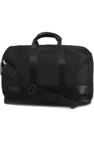 Emporio Armani Taske, Herre, Sort, ONE SIZE, Uld, Rejsetaske med aftagelig skulderrem