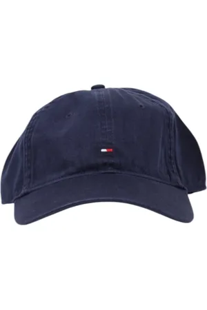Tommy Hilfiger Tilbehør, Herre, Blå, ONE SIZE, Bomuld, Blå Casual Baseball Cap med Justerbar Rem
