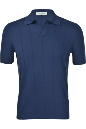 Gran Sasso Top, Herre, Blå, 2XL, Klassisk Polo til Mænd