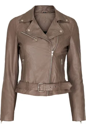 Notyz Jakke, Dame, , 2XL, Uld, Biker Jakke 11030