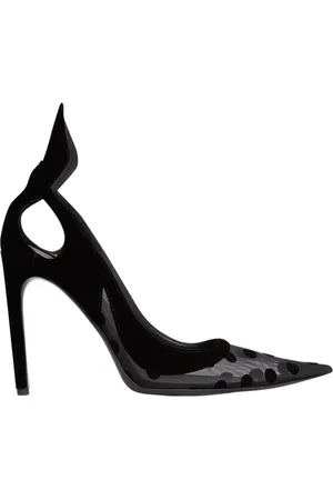 Nina Ricci Sko, Dame, Sort, 41 EU, Polka-Dot Tulle Pumps