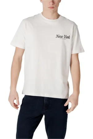 Calvin Klein Top, Herre, , XL, Bomuld, Bomuld Rund Hals T-Shirt