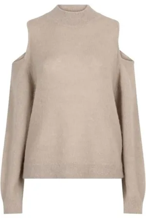 Dante 6 Strik, Dame, , L, Uld, Open Shoulder Sweater
