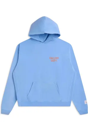 GALLERY DEPT. Sweathshirts & Hoodies, Herre, Blå, S, Bomuld, 90`s GD Logo Hættetrøje
