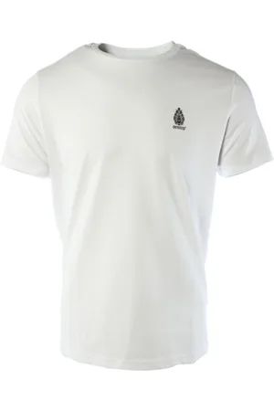 Dondup Top, Herre, Hvid, XL, Bomuld, Bomulds T-shirt