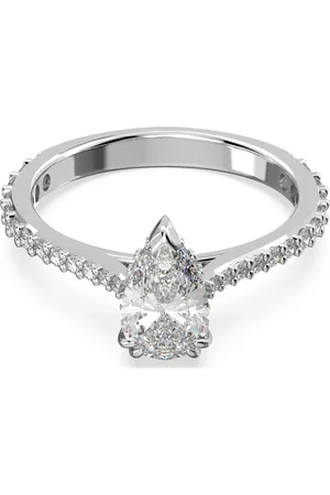 Swarovski Tilbehør, Dame, Grå, 58 MM, Millenia Tail Ring