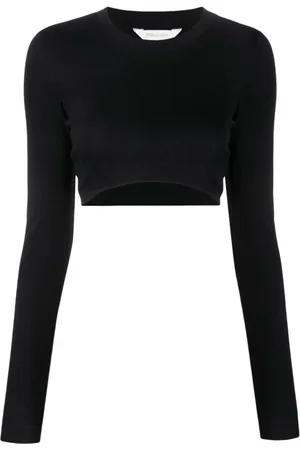 Palm Angels Top, Dame, Sort, M, Bomuld, Sort Bomulds T-shirt