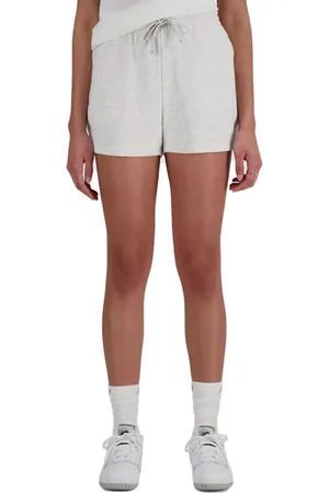New Balance Shorts, Dame, Hvid, L, French Terry Korte shorts