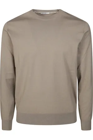 Paolo Pecora Strik, Herre, Brun, S, Bomuld, Rundhals T-shirt