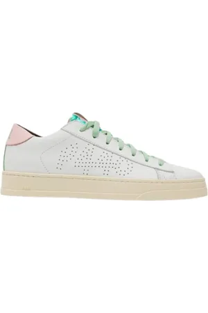 P448 Sko, Dame, Hvid, 40 EU, Læder, Jack-W JOK Sneakers