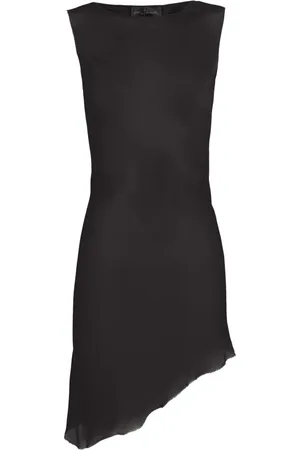 Cortana Kjole, Dame, Sort, M, Uld, Sort Silk Mini Kjole