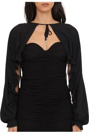 Liu Jo Bluser & Skjorter, Dame, Sort, ONE SIZE, Polyester, Bluse Ca4439 Ts055