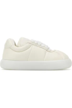 Marni Sko, Herre, Hvid, 44 EU, Læder, Bigfoot 2.0 Sneakers