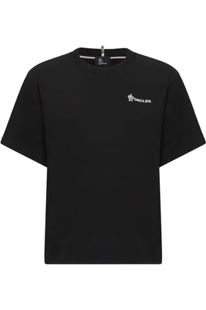 Moncler Top, Dame, Sort, XS, Bomuld, Sorte T-shirts og Polos med Logo