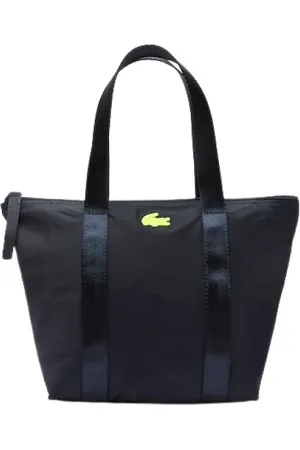 Lacoste Taske, Dame, Sort, ONE SIZE, Nylon, Nylon Håndtaske med Lynlås