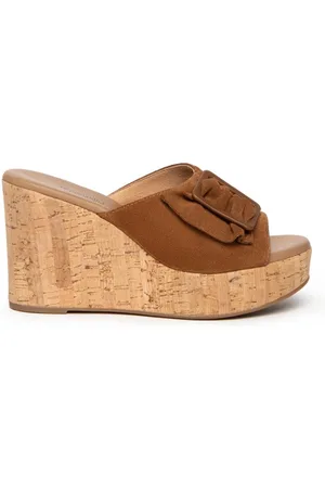 Nero Giardini Sko, Dame, Brun, 39 EU, Læder, Brune Læder Wedges
