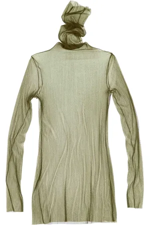 Cortana Top, Dame, Grøn, 2XL, Tyl, tullesvane, oliven top