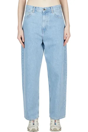 Carhartt Jeans, Dame, Blå, L, Bomuld, W Brandon Jeans