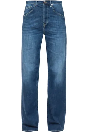 Dondup Jeans, Dame, Blå, W29, Bomuld, Vintage Straight Leg Jeans